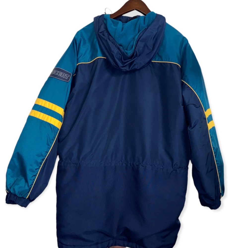 Vintage Columbia Navy/Teal Ascent Puffer Jacket Size Large - Picture 10 of 14